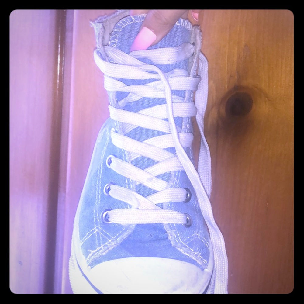 Blue converse 💙